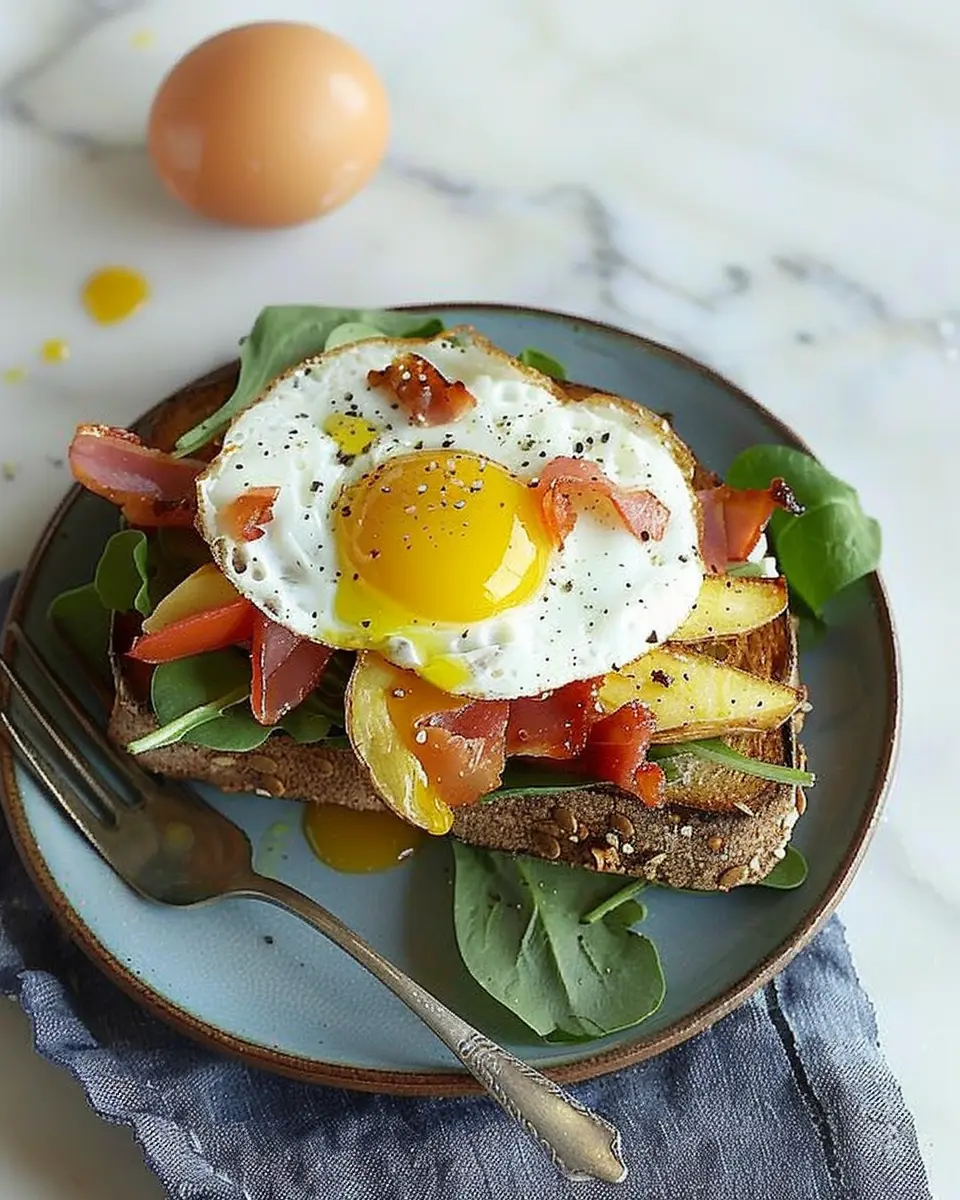 Ultimate Egg Sandwich: A Delicious Twist with Turkey Bacon