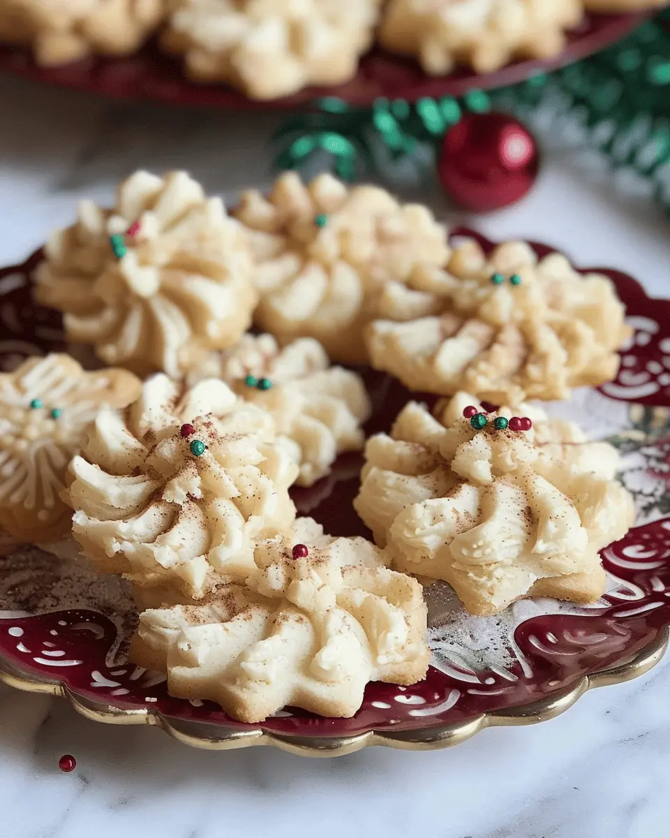 Whipped Shortbread Cookies: The Best Melt-in-Your-Mouth Treat