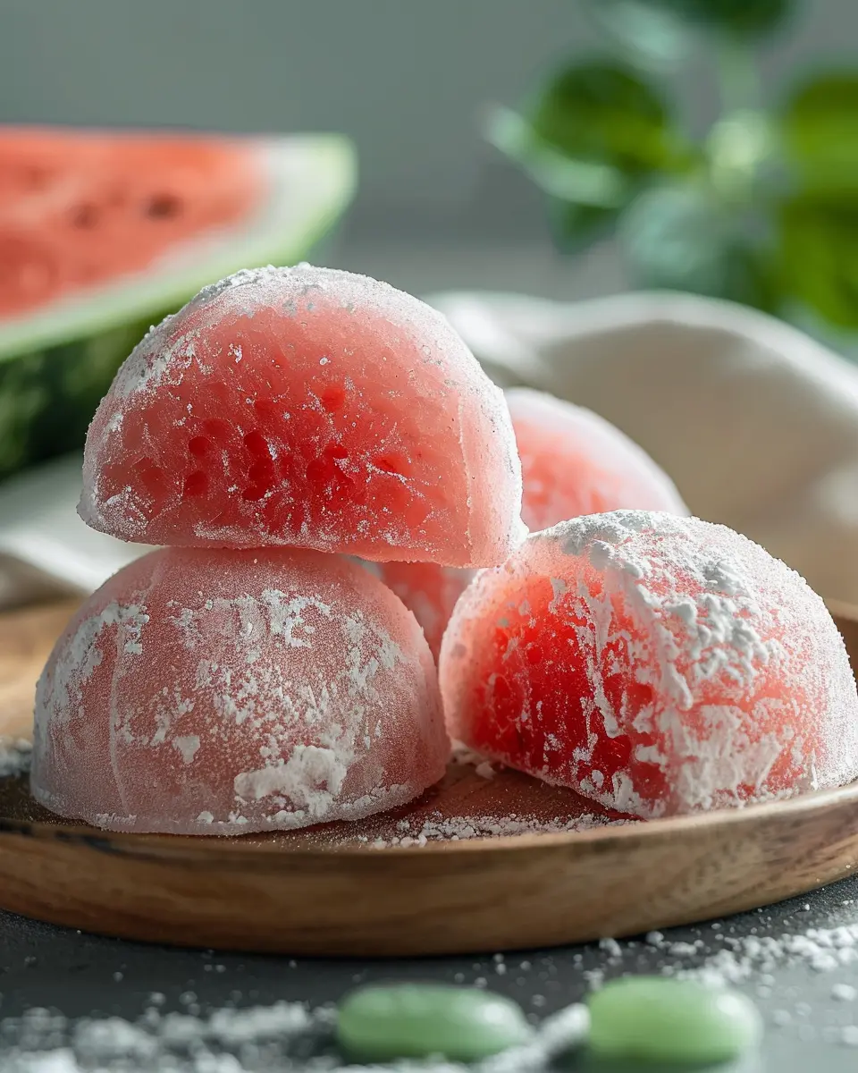 Watermelon Mochi Recipe: A Juicy Treat You Can’t Resist