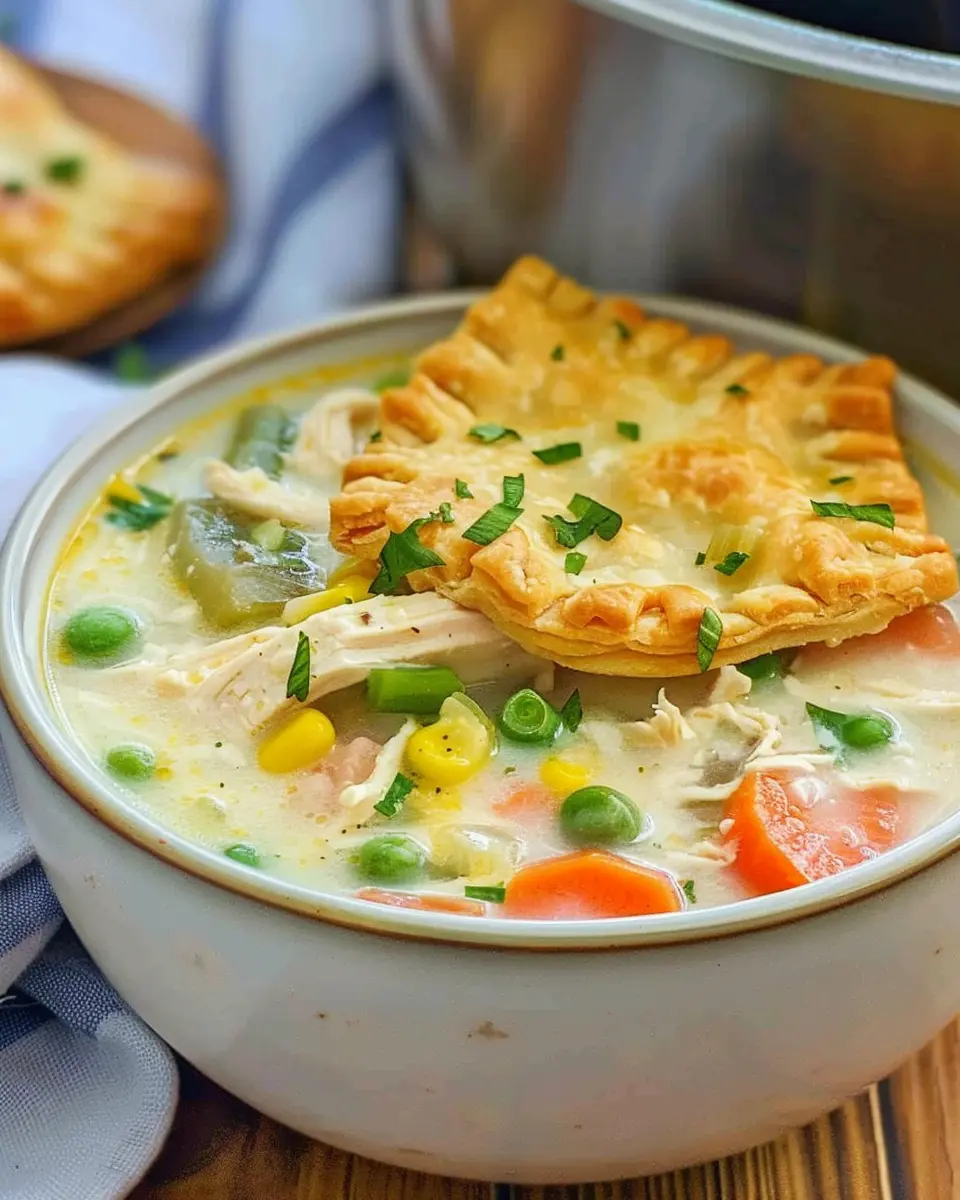 Instant Pot Jason’s Deli Chicken Pot Pie Soup: Easy Comfort Food