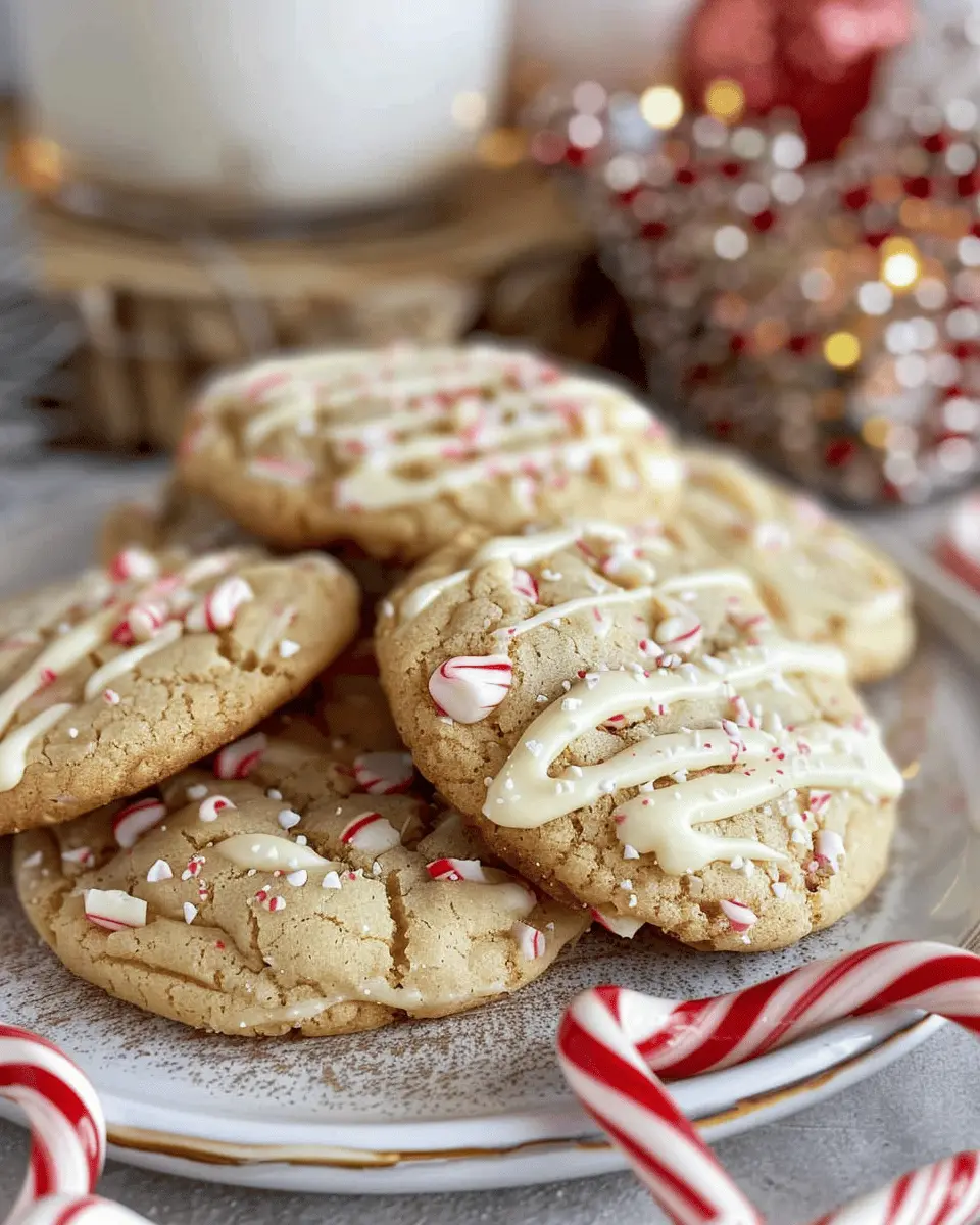 White Chocolate Peppermint Cookies: The Best Festive Treats