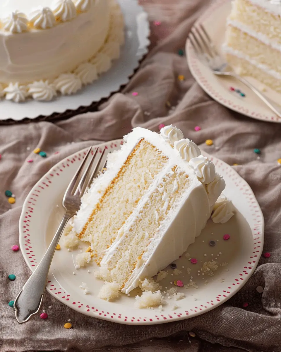 The Perfect White Cake: A Delightfully Easy Recipe for Everyone