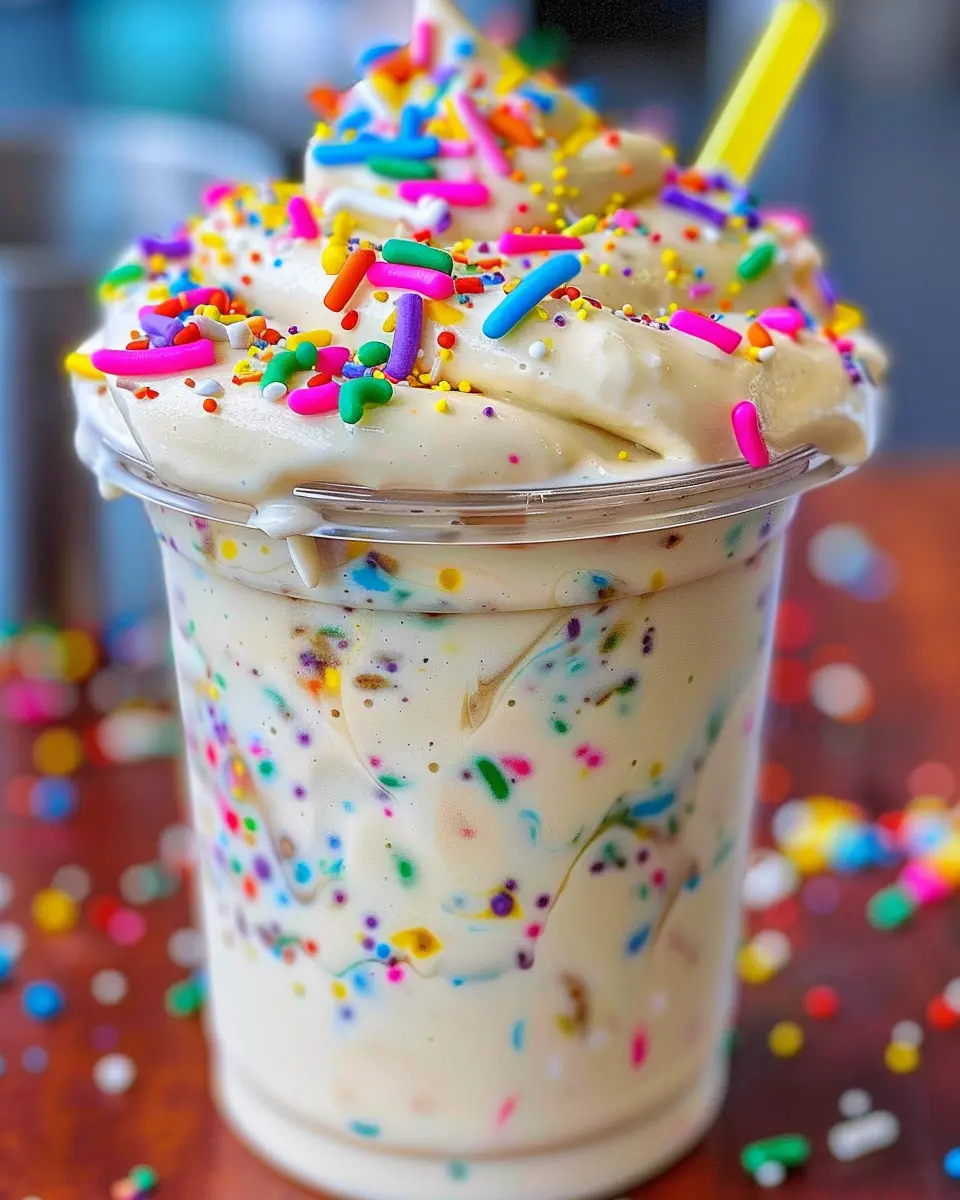 Ninja Creami Funfetti Milkshake: The Best Indulgent Treat at Home