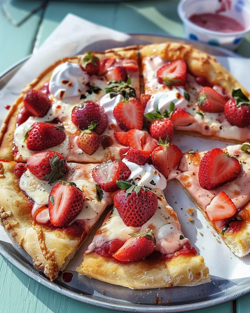 Strawberry Pizza: The Best Sweet & Savory Treat You Must Try