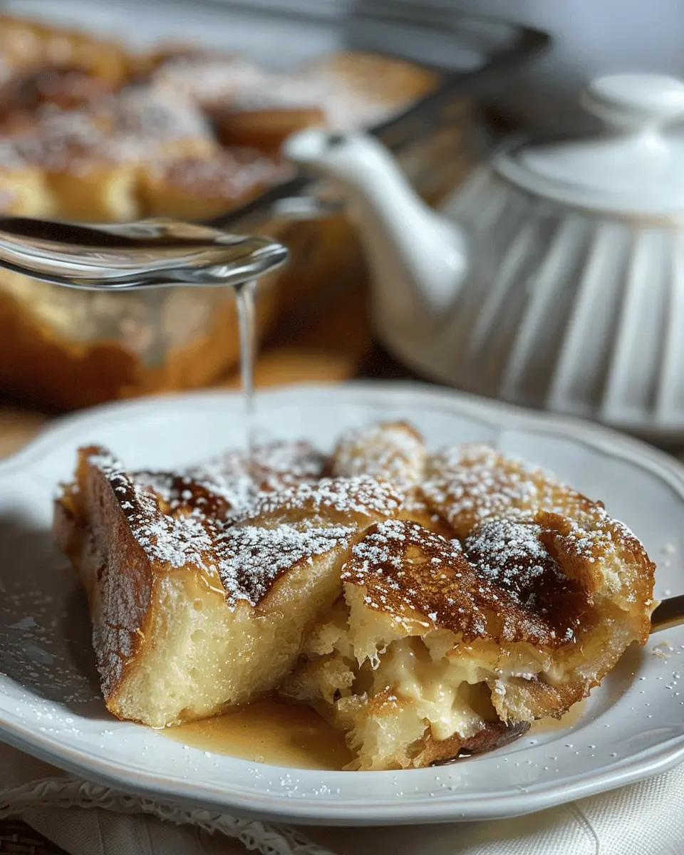 Brioche French Toast Casserole: The Best Comfort Food Delight