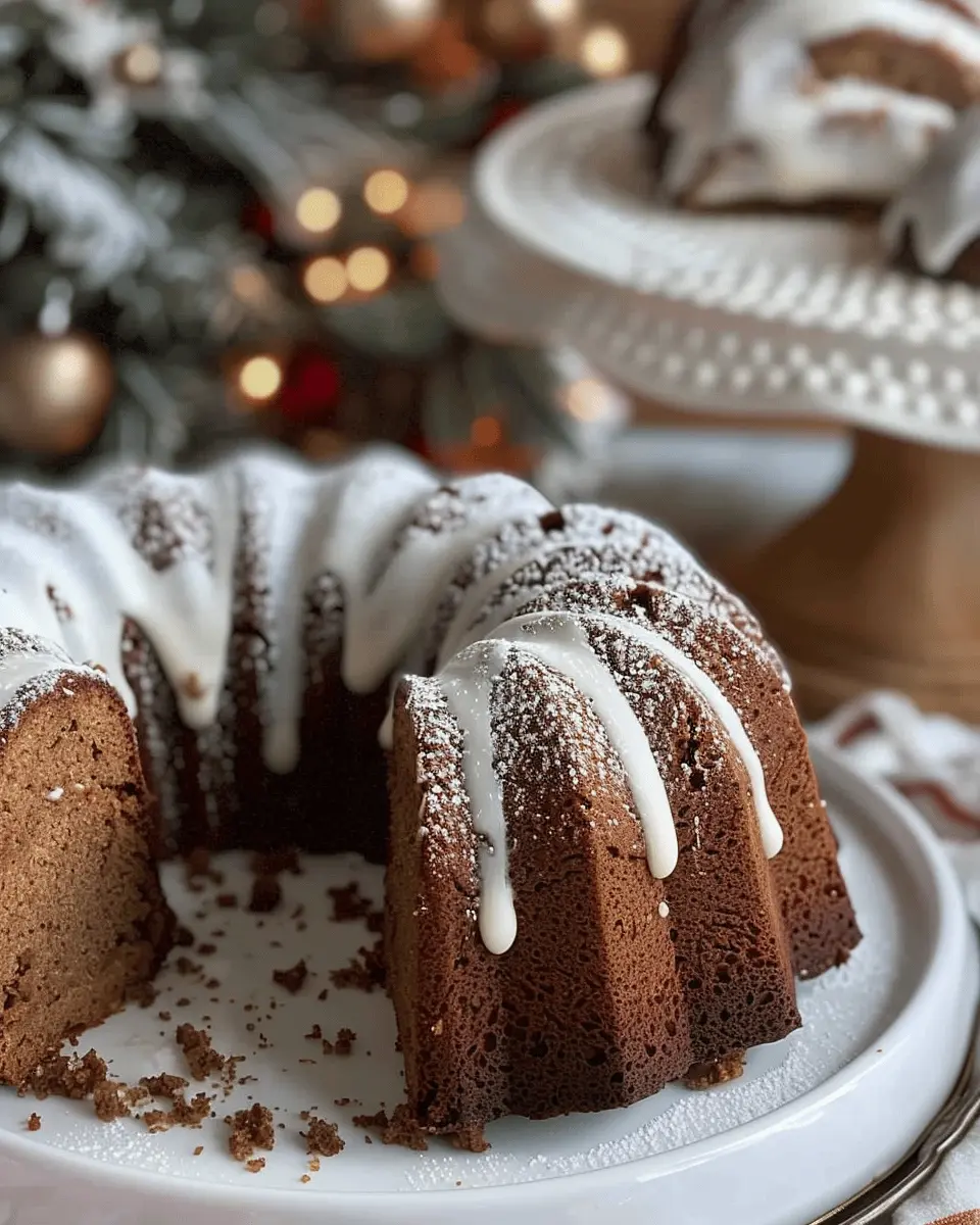 Gingerbread Bundt Cake: The Best Cozy Delight for Fall Enjoyment