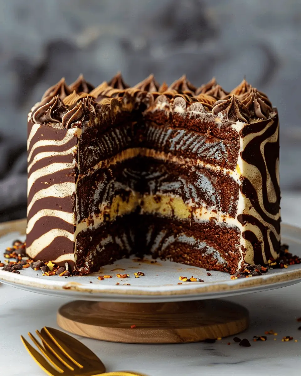 Zebra Cake: Indulgent Layers That Delight Every Bite