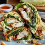 Next-Level Chicken Caesar Wrap with Crispy Parmesan Crust