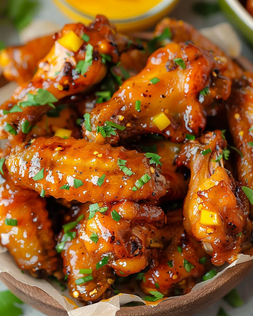 Mango Habanero Wingstop Chicken Wings Recipe: Juicy and Easy to Make