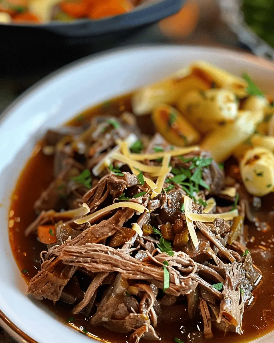 Slow Cooker Italian Beef: Easy, Juicy, and Full of Flavor