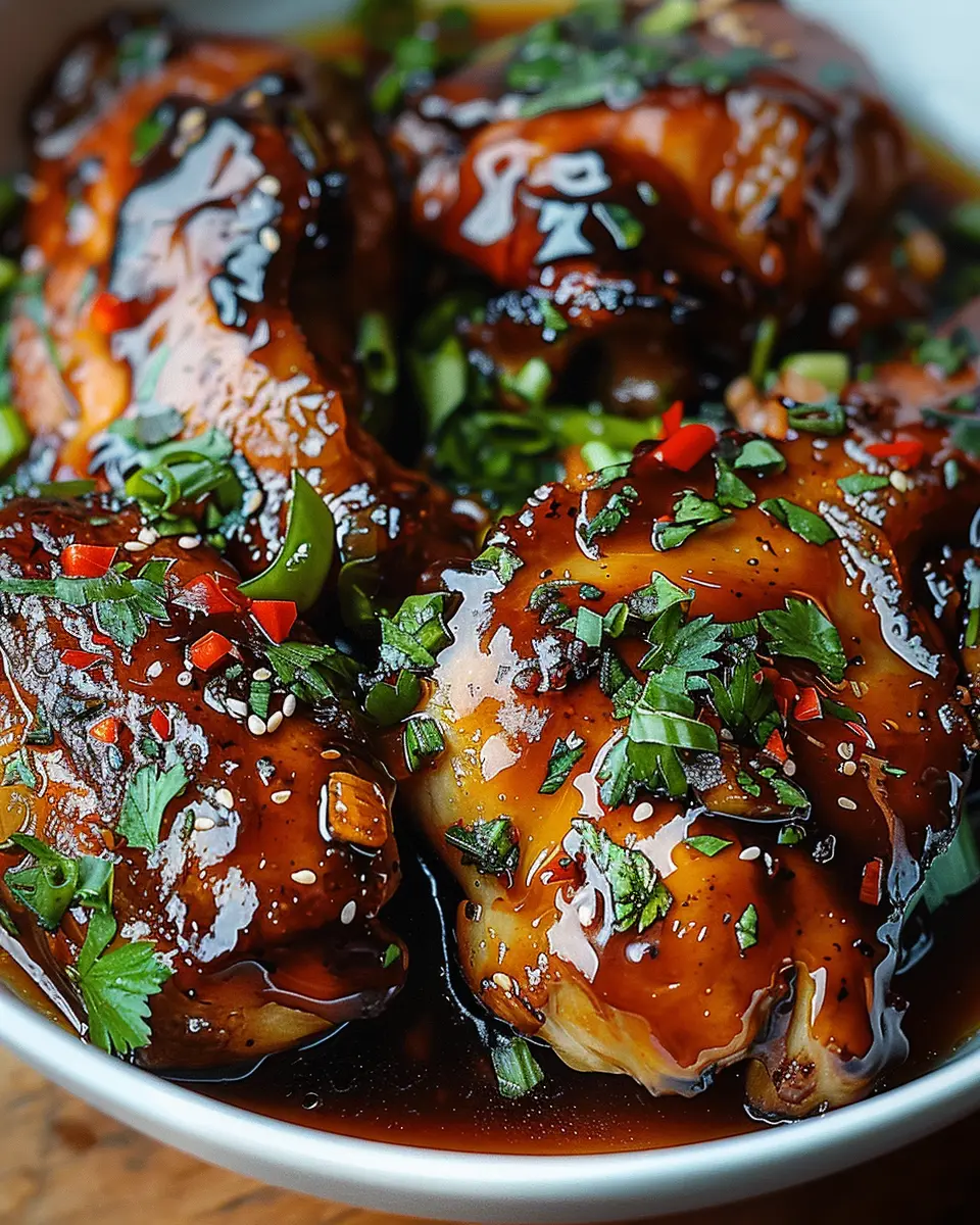Caramelised Soy Chicken Recipe: Easy and Delicious Homemade Dish