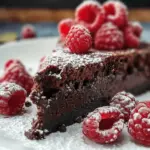 Flourless Chocolate Cake Fudgy