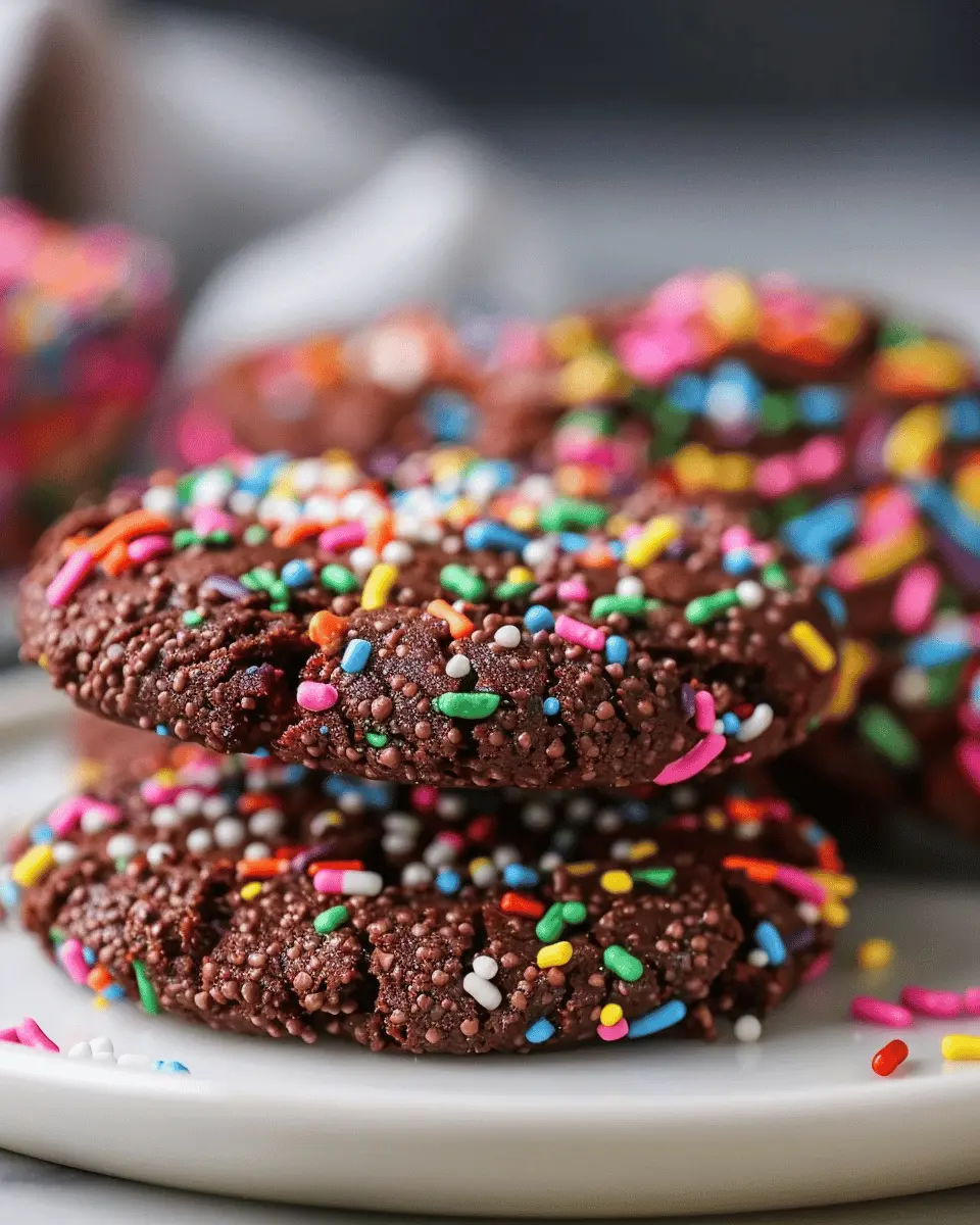 Chocolate Sprinkles Cookies: The Best Indulgent Treat for All