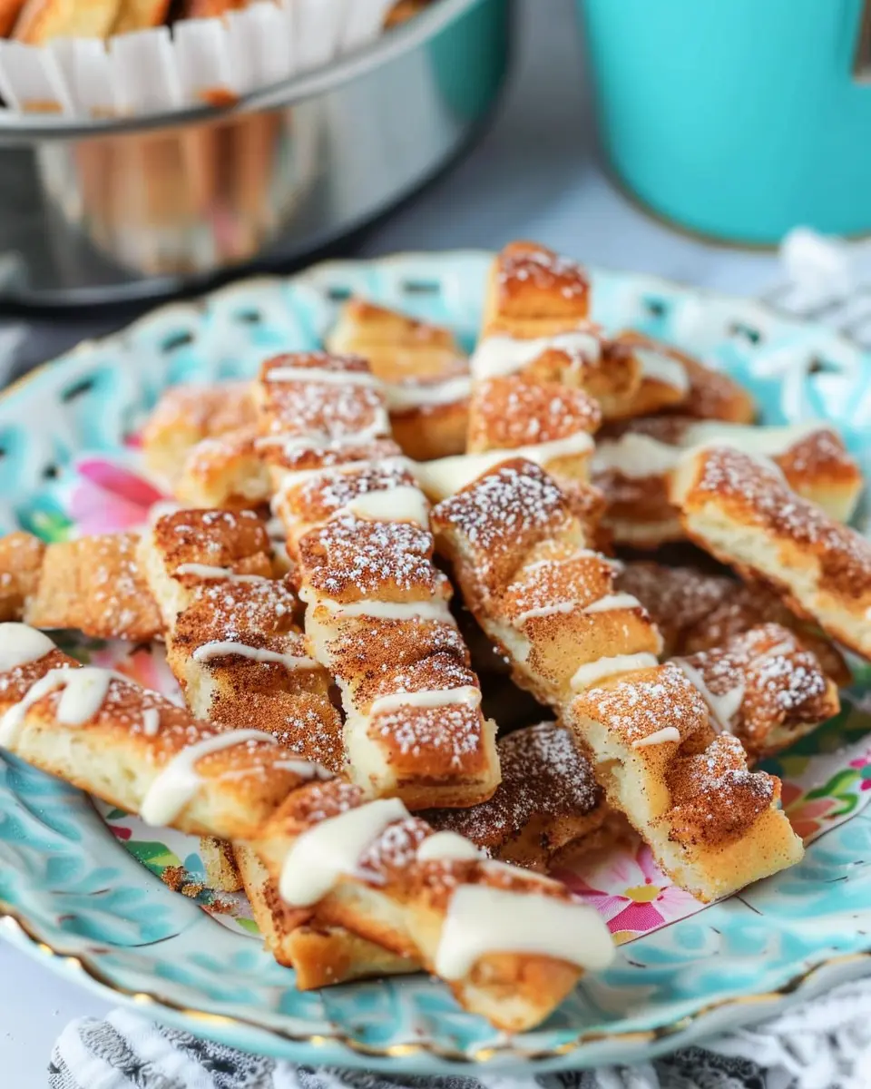Air Fryer Copycat Pizza Hut Cinnamon Sticks: Easy Homemade Delight