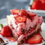 Strawberry Earthquake Cake