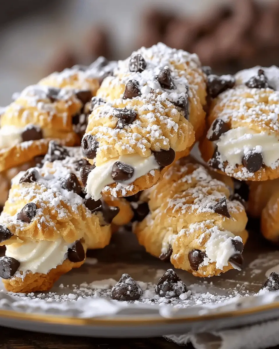 Cannoli Cookies: Indulgent Treats for Your Sweet Tooth