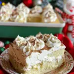 Eggnog Poke Cake