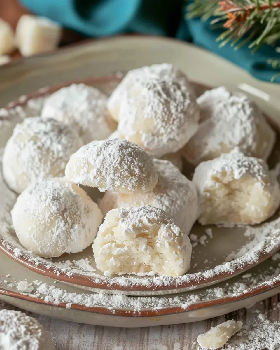 Air Fryer Snowball Cookies: Easy Indulgence for Homemade Treats