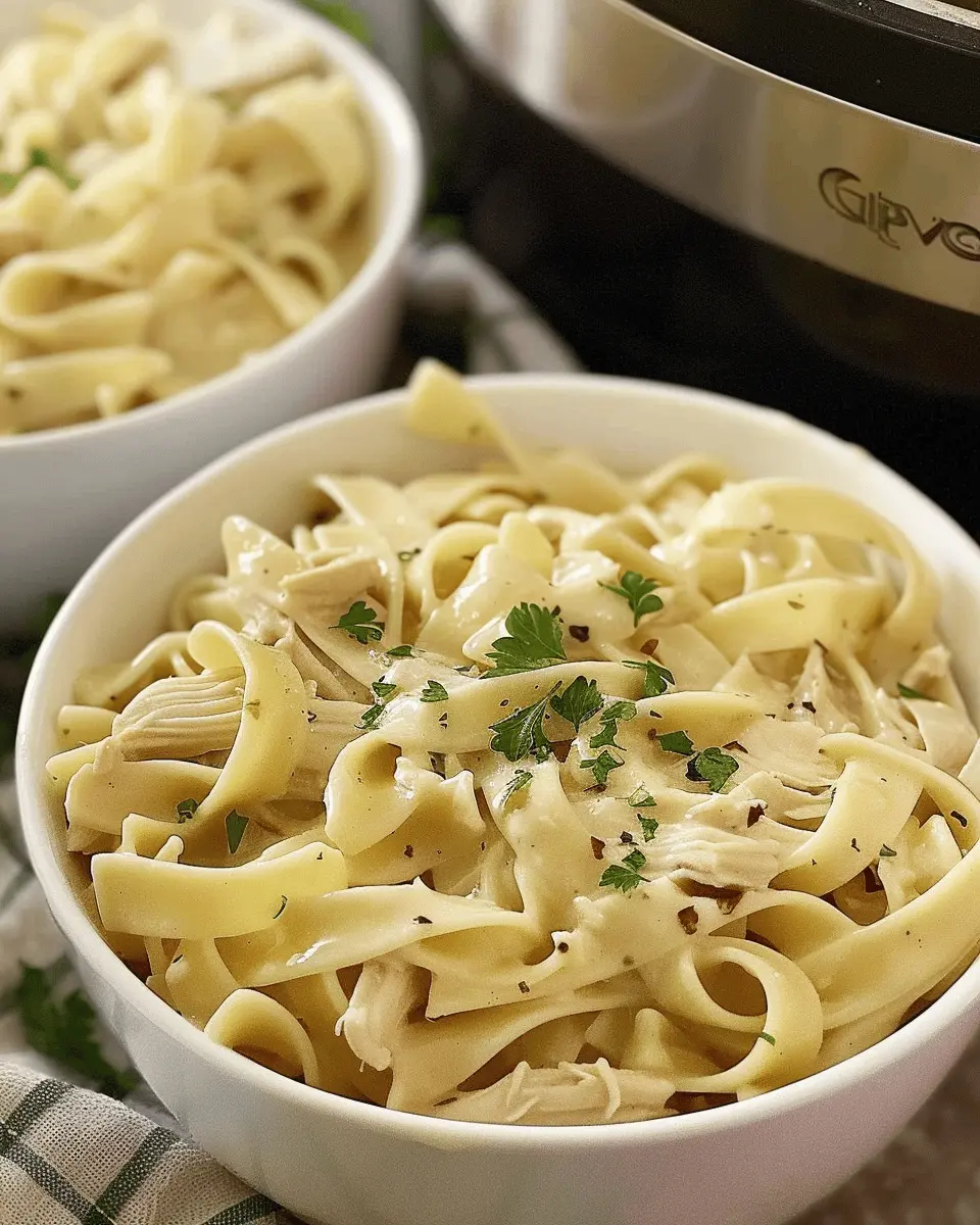 Crockpot Chicken and Noodles: Easy Comfort Food for Any Day