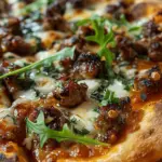 Sausage Ricotta Honey Hot Pizza in 5 Easy Steps