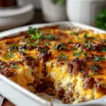 Pancake Sausage Casserole Recipe