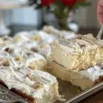 White Texas Sheet Cake