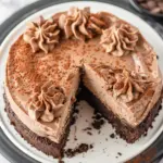 Air Fryer Chocolate Cookie Cheesecake