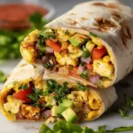 Vegetarian Breakfast Burrito