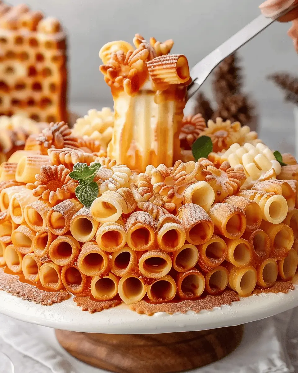 Honeycomb Pasta Cake: The Best Comfort Food Delight