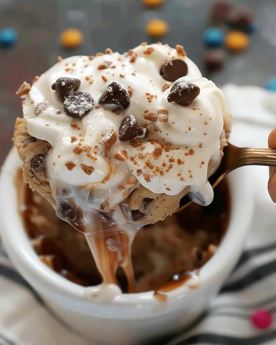 Easy and Delicious Cookie Mug Cake Recipe Ready in Minutes