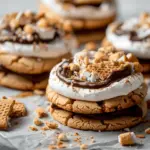 Frosted S’mores Cookies Recipe