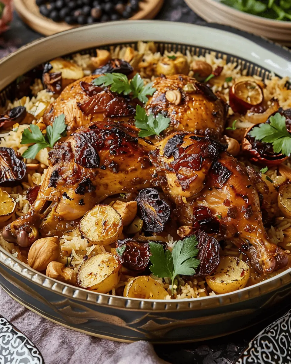 Maqluba au Poulet: An Indulgent Twist on a Classic Dish