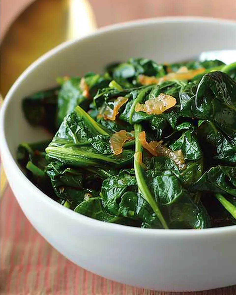 Mary Jane Medlock’s Sautéed Spinach: Easy and Healthy Delight