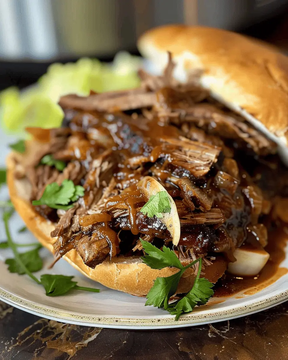 Slow Cooker Barbecue Beef: Easy and Flavorful Comfort Food