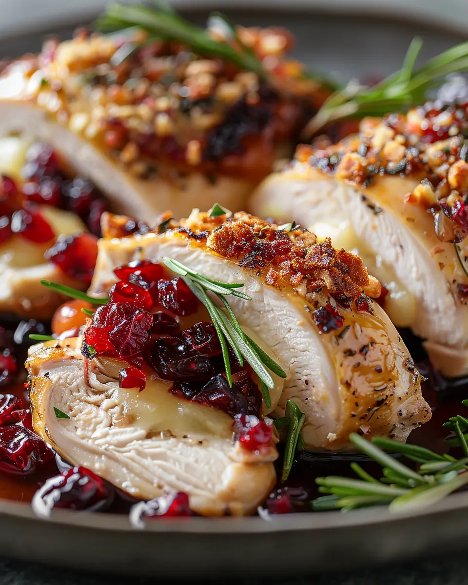 Cranberry Brie Stuffed Chicken Recipe: Effortless Indulgence Tonight