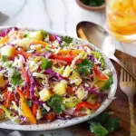 Pineapple-Pepper Slaw
