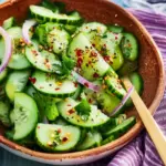 Smashed Cucumber Salad