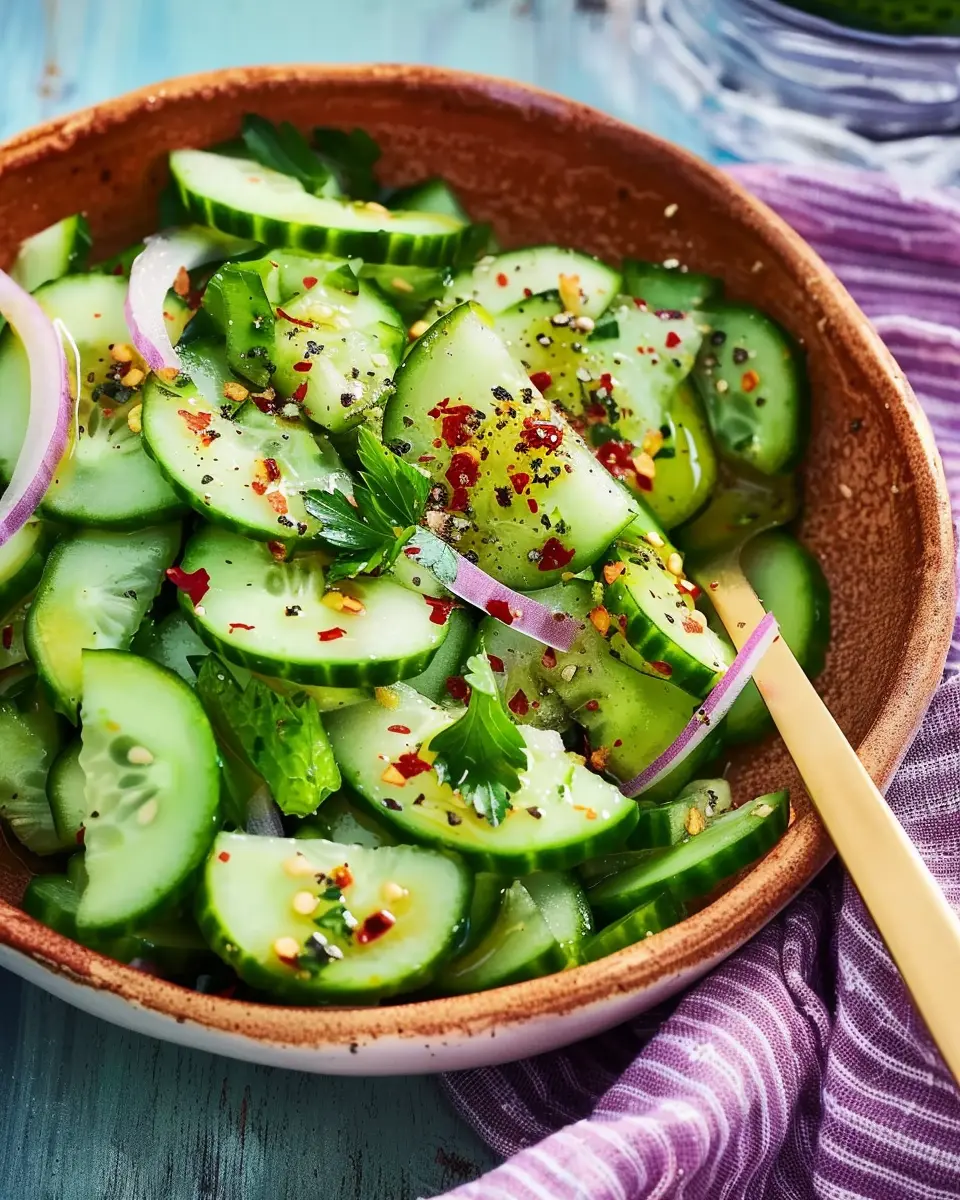 Smashed Cucumber Salad: The Best Refreshing Summer Treat