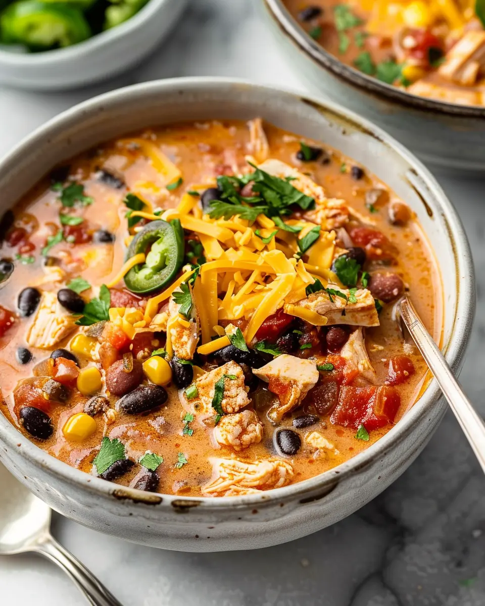 Easy Chicken Taco Soup: A Cozy, Healthy Twist for Dinner