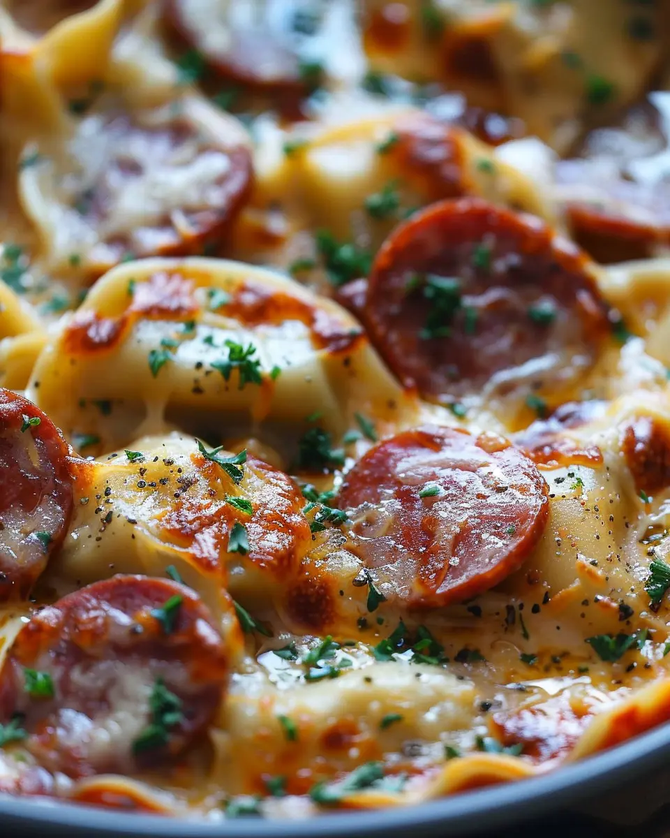 Crockpot Pierogi Casserole with Kielbasa: Easy Comfort Food Delight