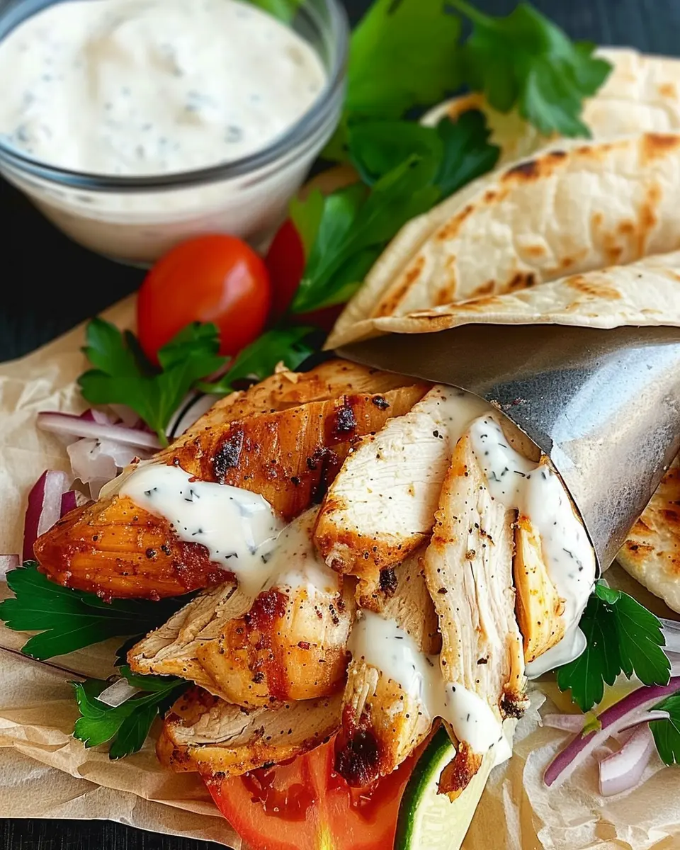 Chicken Shawarma with Garlic Sauce: The Best Homemade Recipe
