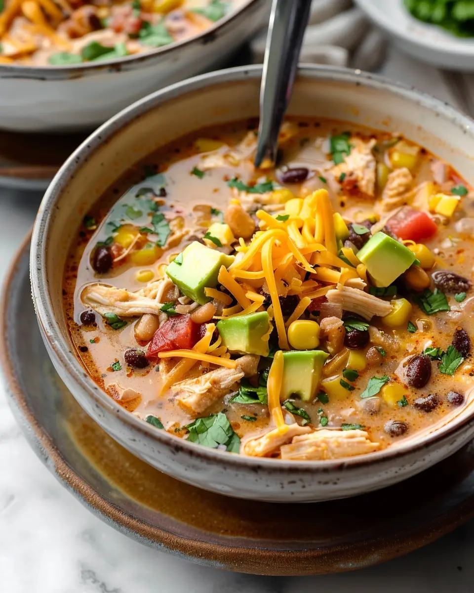 Easy Chicken Taco Soup: A Cozy and Hearty Weeknight Winner