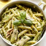 Creamy Chicken Pesto Pasta