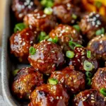 Korean BBQ Meatballs Recipe