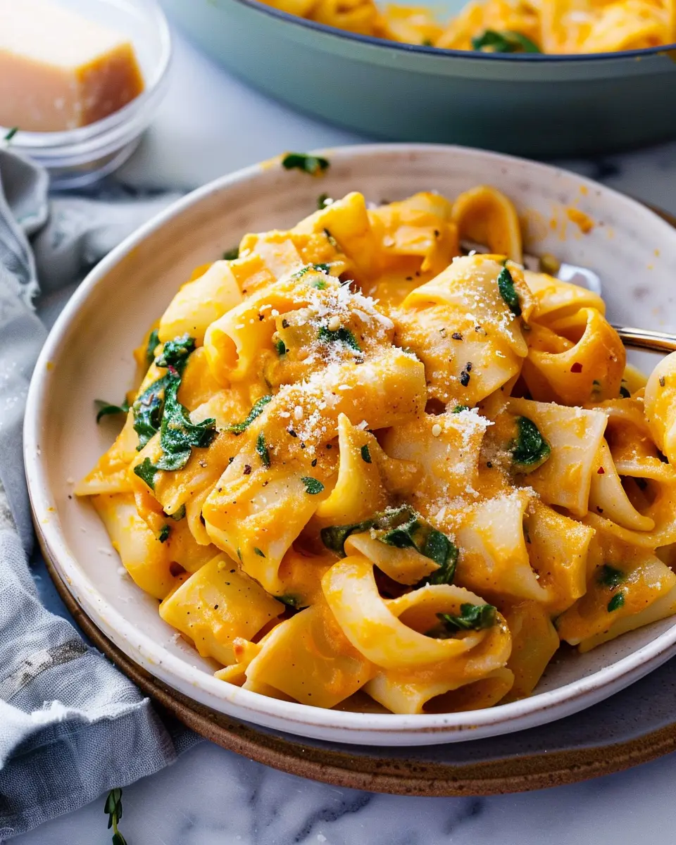 Butternut Squash Pasta Sauce: Easy Creamy Delight with Turkey Bacon