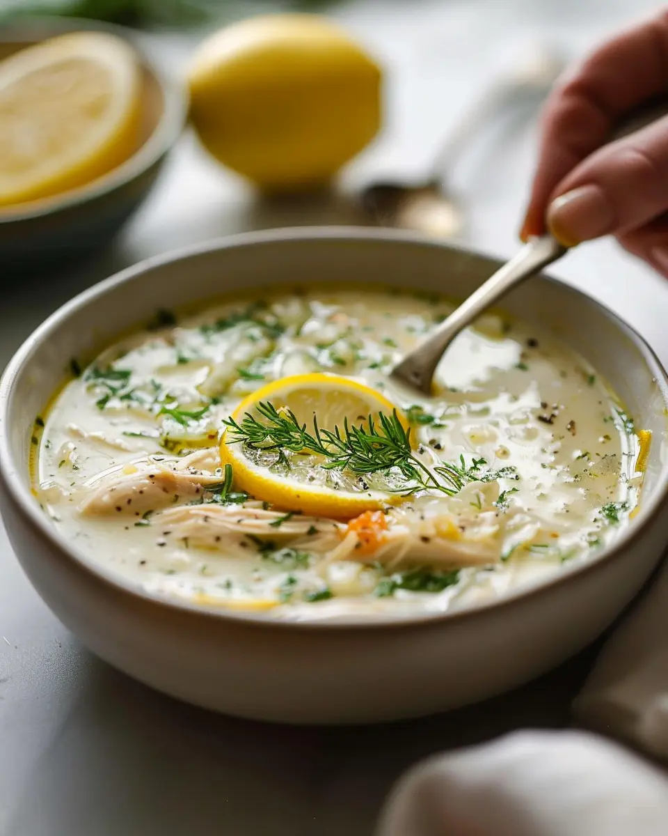 Greek Lemon Chicken Soup: The Easy Comfort Food You Need
