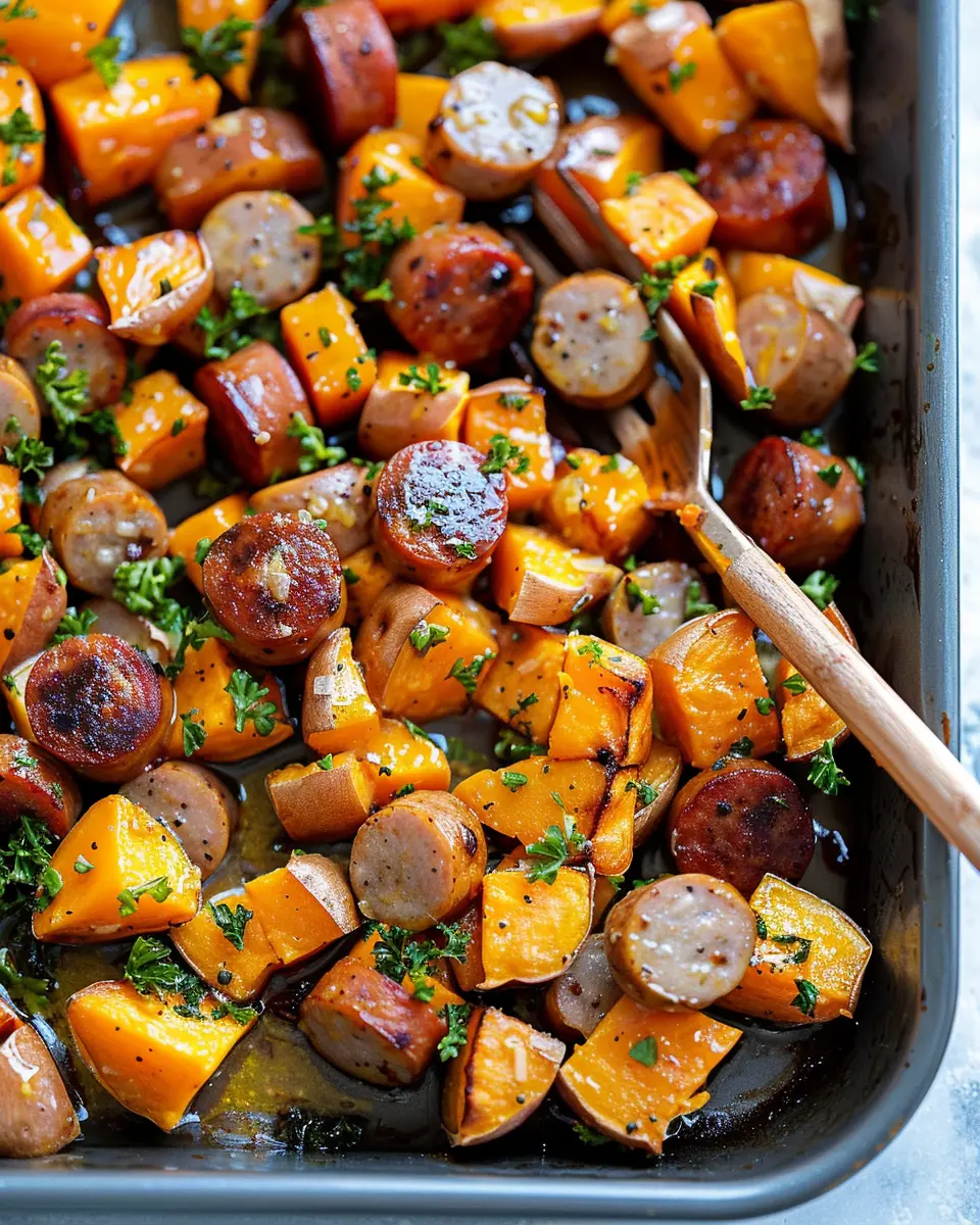 Honey Garlic Sausage Sweet Potatoes: A Simple, Flavorful Delight