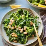 Lemony White Bean Salad with Broccoli