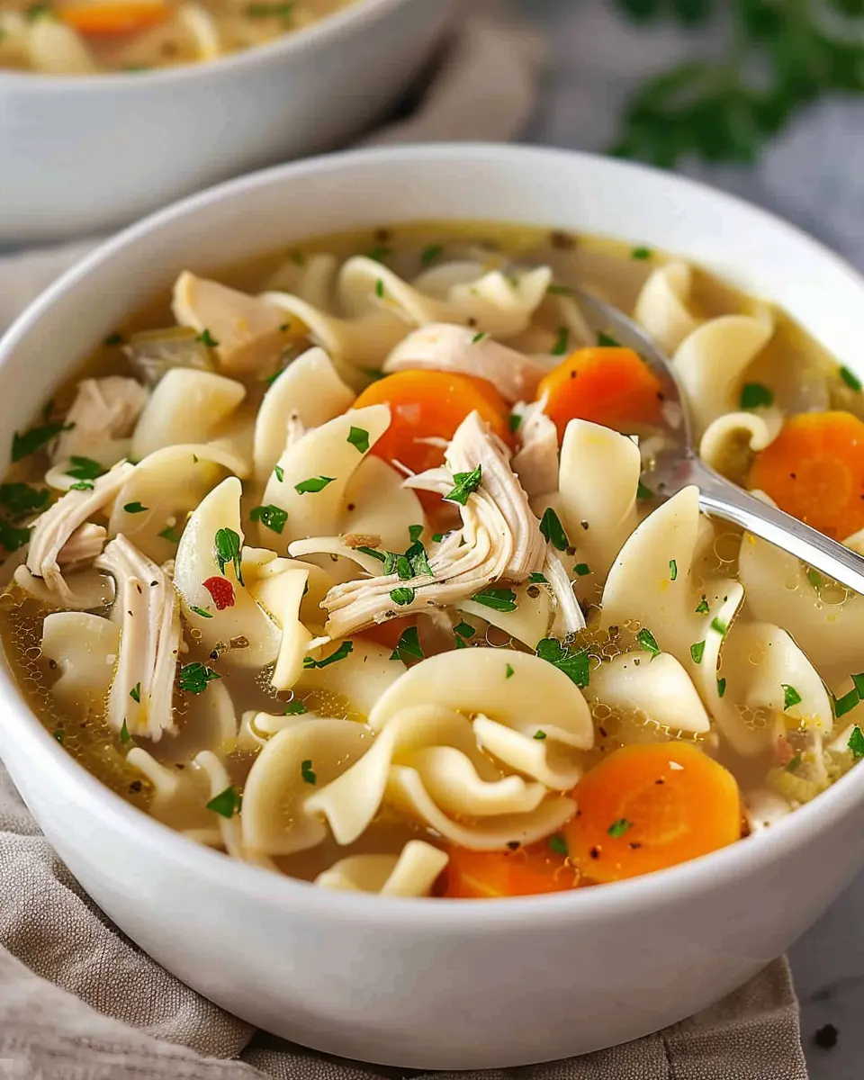 Crockpot Chicken Noodle Soup: Easy Comfort Food for Any Day