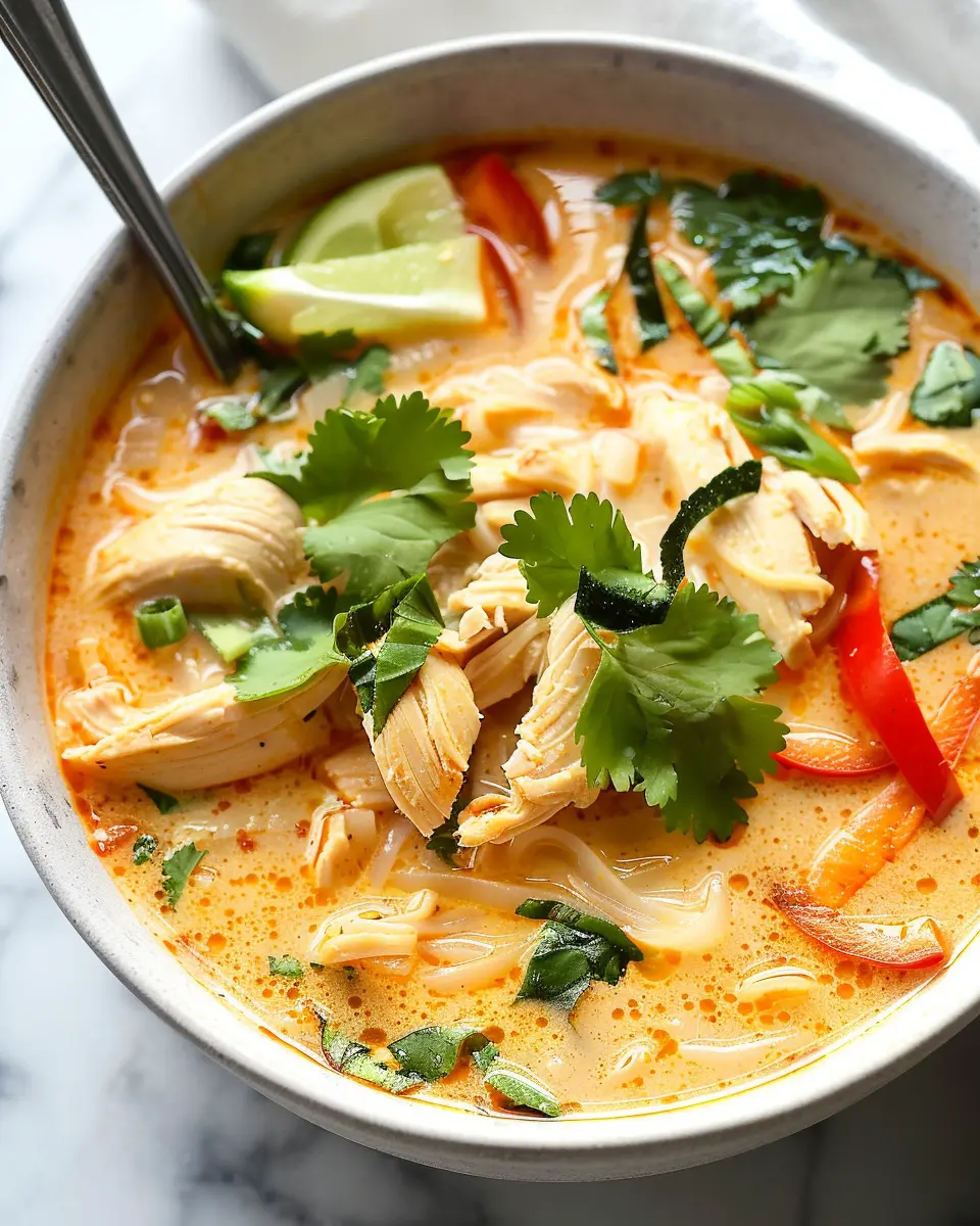 Easy Thai Chicken Soup: A Comforting Delight You’ll Love